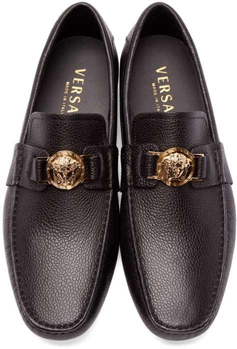 versace slippers mens price|Versace loafers men's.